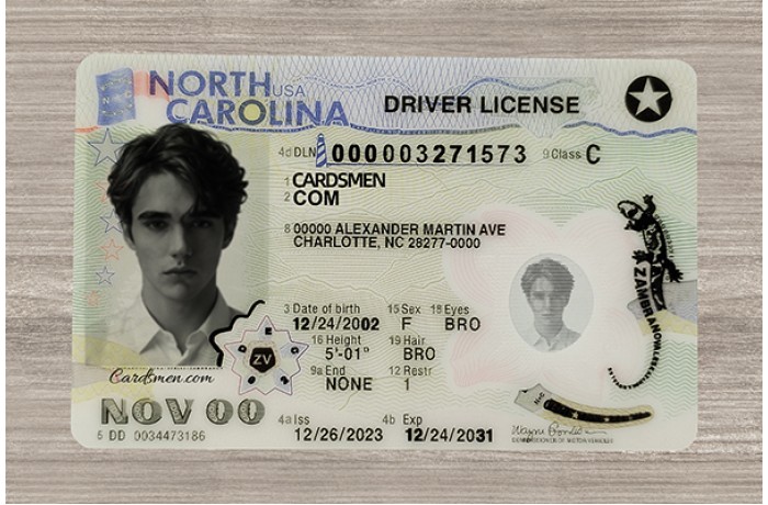 North Carolina Fake ID (2025 Version)